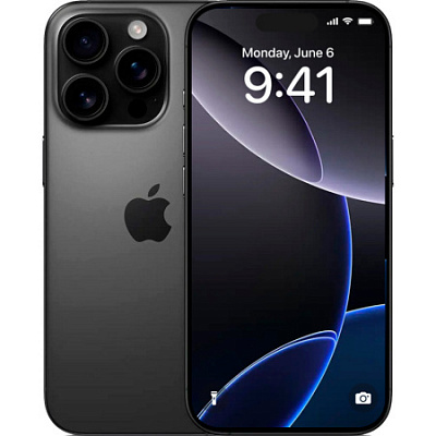 Смартфон Apple iPhone 16 Pro Max 512 ГБ черный титан