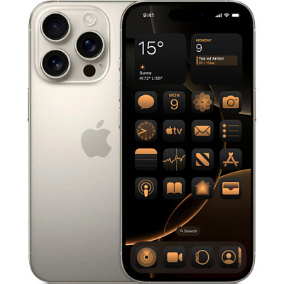 Смартфон Apple iPhone 16 Pro 512 ГБ натуральный титан